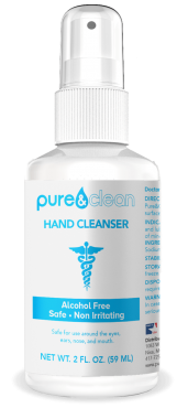 Hand Cleanser - 2 oz Spray - 150 ppm HOCl (Box of 160)